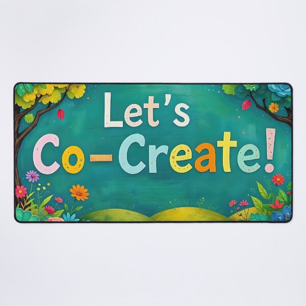 Item preview, "Let's co-create!" #009 designed and sold by Sascha Richartz.