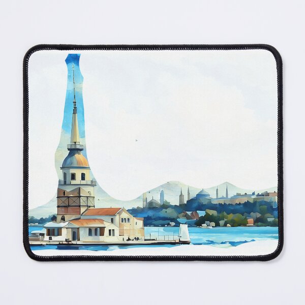 Item preview, Maiden Tower and Istanbul designed and sold by wallartofmio.