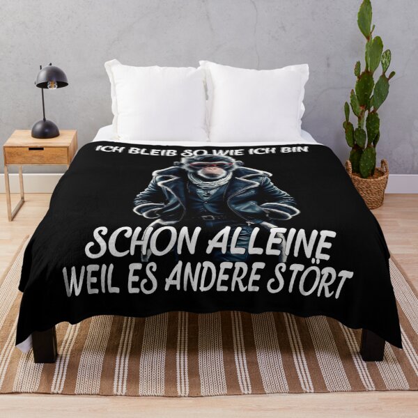 Item preview, Ich Bleib So Wie Ich Bin Schon Alleine Weil Es Andere Stört - Cool Affe designed and sold by Smix Pixels.