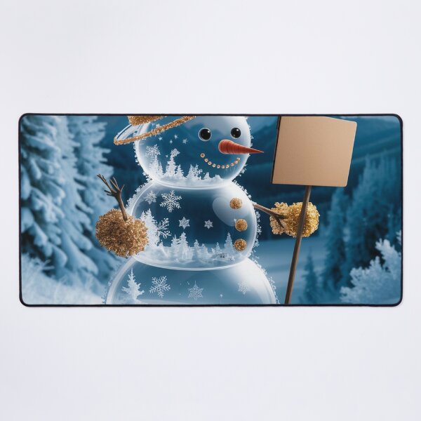Item preview, the transparent snowman masterpiece  designed and sold by GadiDesignArt.