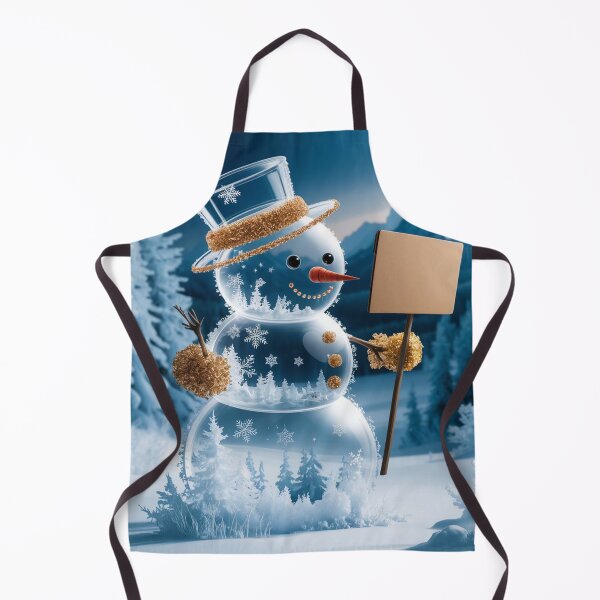Item preview, the transparent snowman masterpiece designed and sold by GadiDesignArt.