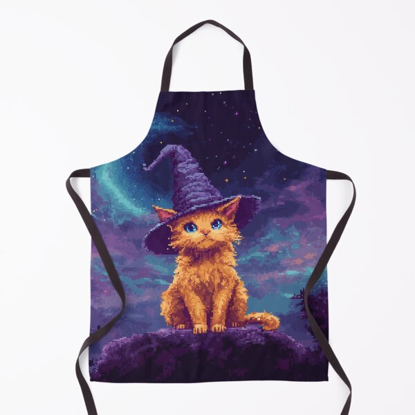 Item preview, Pixel Kitten Wizard designed and sold by Kaos-Bit.