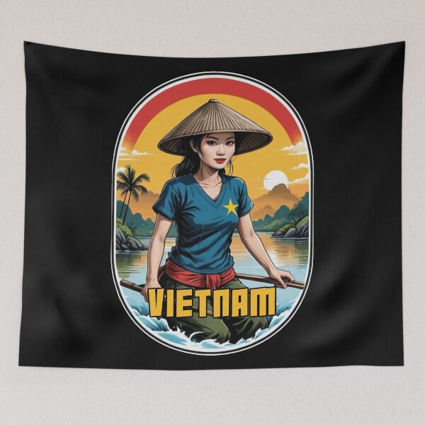 Item preview, Vietnamese Girl designed and sold by GhumGham.
