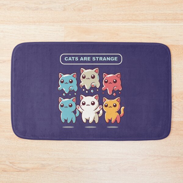 Item preview, Cats Are Strange - Kawaii  designed and sold by liudiam.
