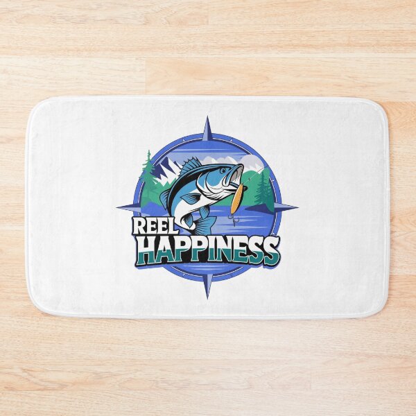 Item preview, Reel Happiness Fishing lover & angler designed and sold by BLZART.