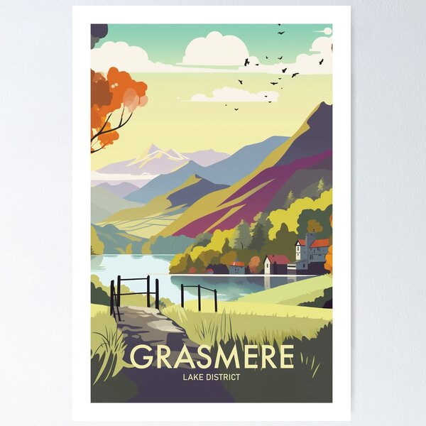Artikel-Vorschau von GRASMERE, designt und verkauft von MarkedArtPrints.