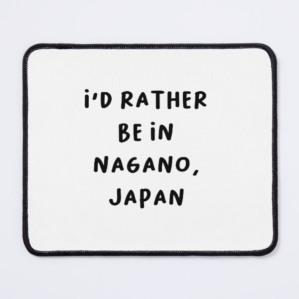 Item preview, I'D RATHER BE IN NAGANO, JAPAN | Handwritten Font designed and sold by RM-Journey.