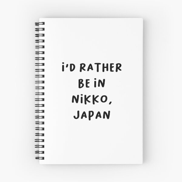Item preview, I'D RATHER BE IN NIKKO, JAPAN | Handwritten Font designed and sold by RM-Journey.