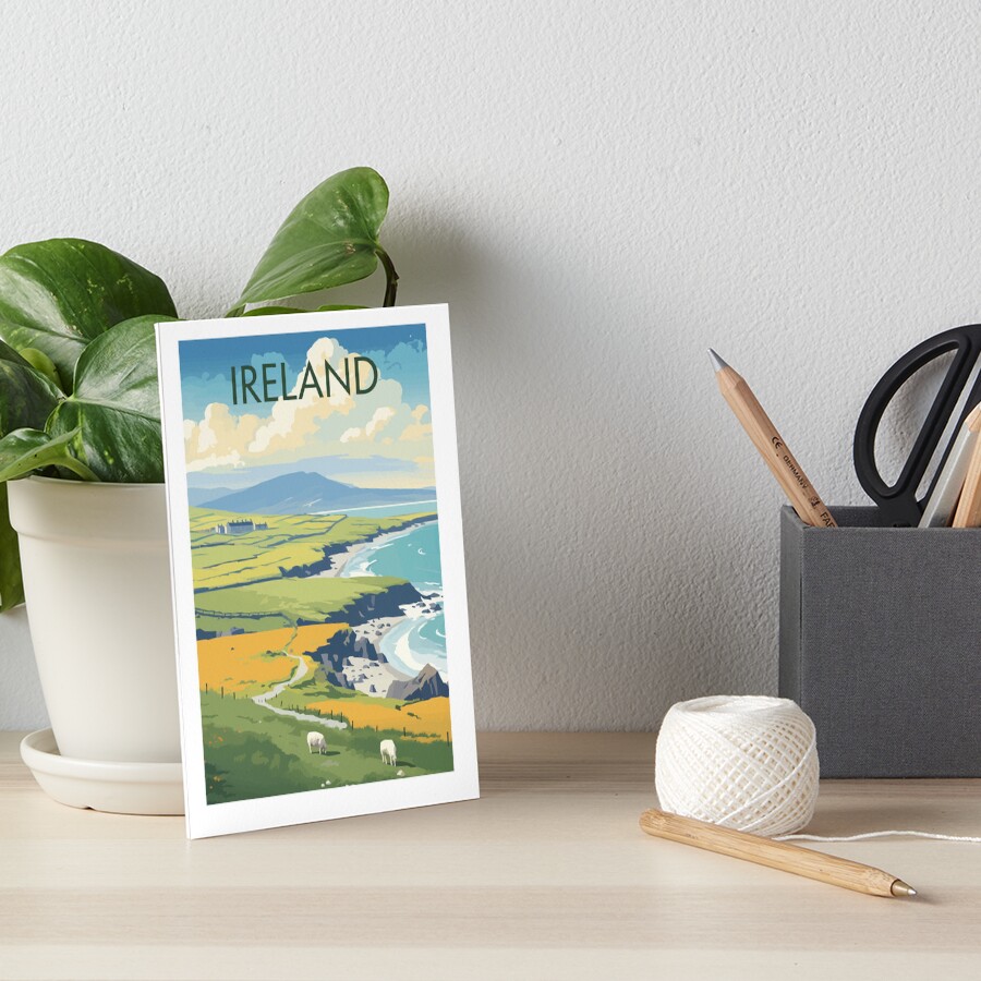 Item preview, Art Board Print designed and sold by MarkedArtPrints.