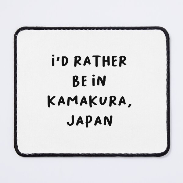 Item preview, I'D RATHER BE IN KAMAKURA, JAPAN | Handwritten Font designed and sold by RM-Journey.