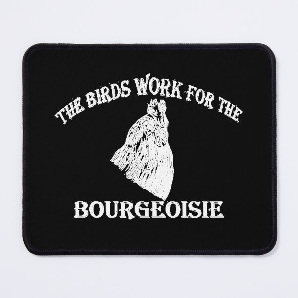 Item preview, The Birds Work for the Bourgeoisie Chicken (in White!) designed and sold by Cute-n-Cursed.