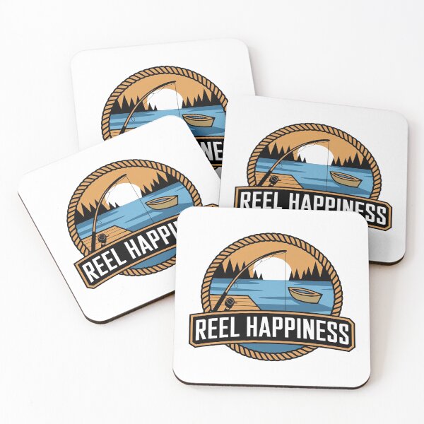 Item preview, Reel Happiness Fishing lover & angler designed and sold by BLZART.