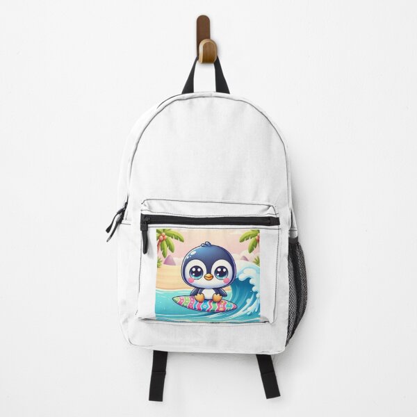 Item preview, Surfing Penguin designed and sold by FrankiesArt95.