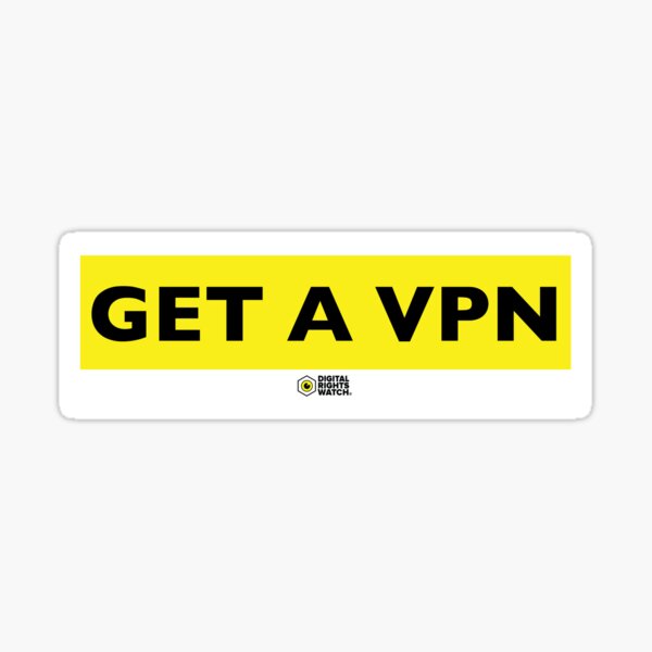 Get a VPN Sticker
