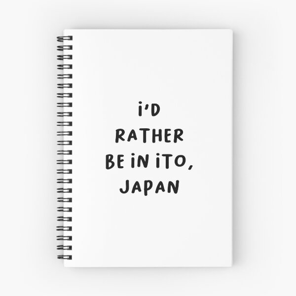 Artikelvorschau, ICH WÄRE LIEBER IN ITO, JAPAN | Handgeschriebene Schriftart entworfen und verkauft von RM-Journey.