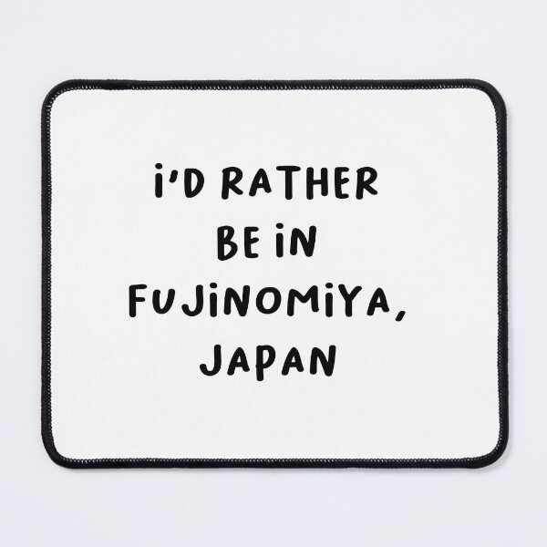 Item preview, I'D RATHER BE IN FUJINOMIYA, JAPAN | Handwritten Font designed and sold by RM-Journey.