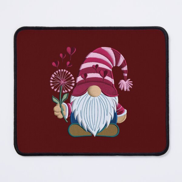 Item preview, valentine gnome with dandelion designed and sold by jkrphoto.