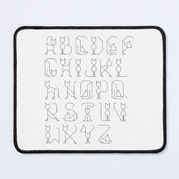 Item preview, A Feline-Inspired Typography designed and sold by Doug0276.