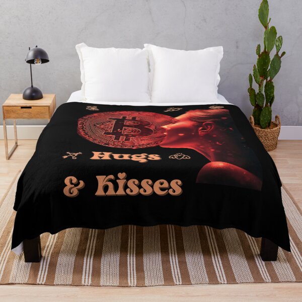 Item preview, Hugs & Kisses Valentine's Day Bitcoin designed and sold by BitCryX.