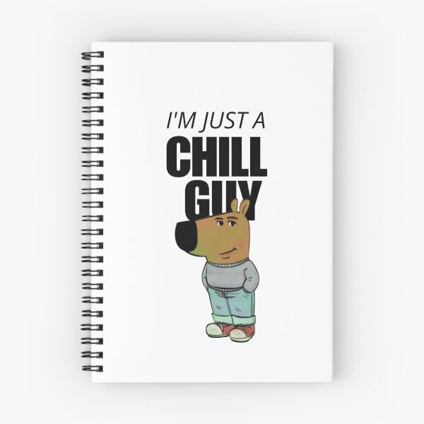 Item preview, I'm just a chill guy  designed and sold by Blazed Vibes.