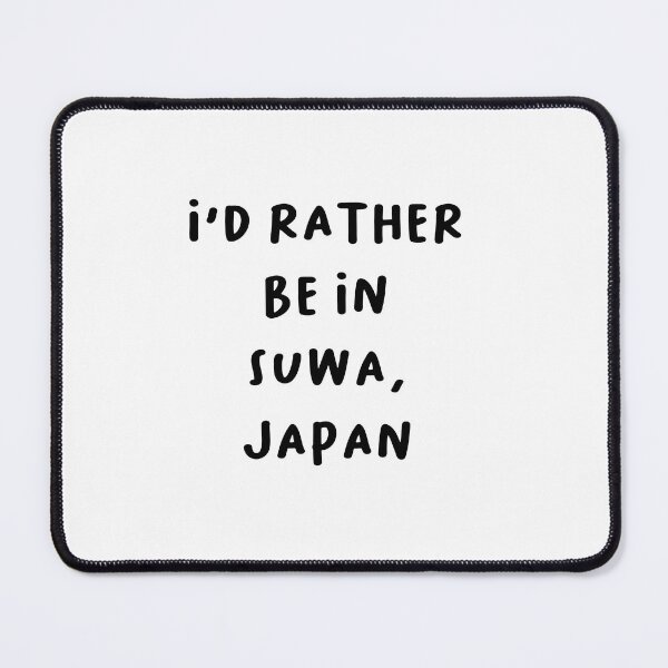 Item preview, I'D RATHER BE IN SUWA, JAPAN | Handwritten Font designed and sold by RM-Journey.