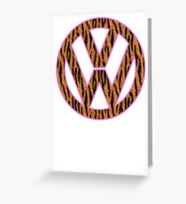 Animal Skin VW Greeting Card