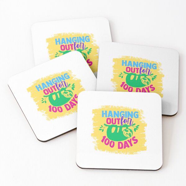 Item preview, Hanging Out for 100 Days, Sloth in Tree, School | designed and sold by Lotta Luxxa Lifestyle.