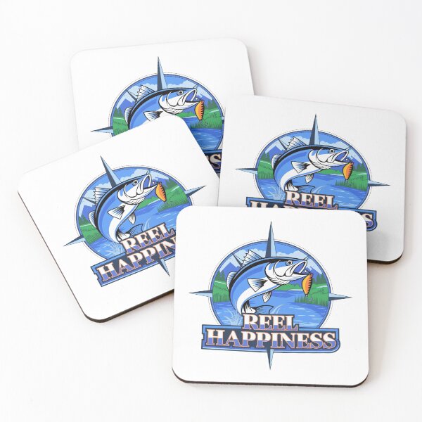 Item preview, Reel Happiness Fishing lover & angler designed and sold by BLZART.