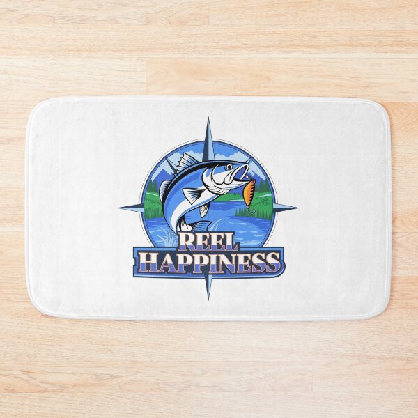 Item preview, Reel Happiness Fishing lover & angler designed and sold by BLZART.
