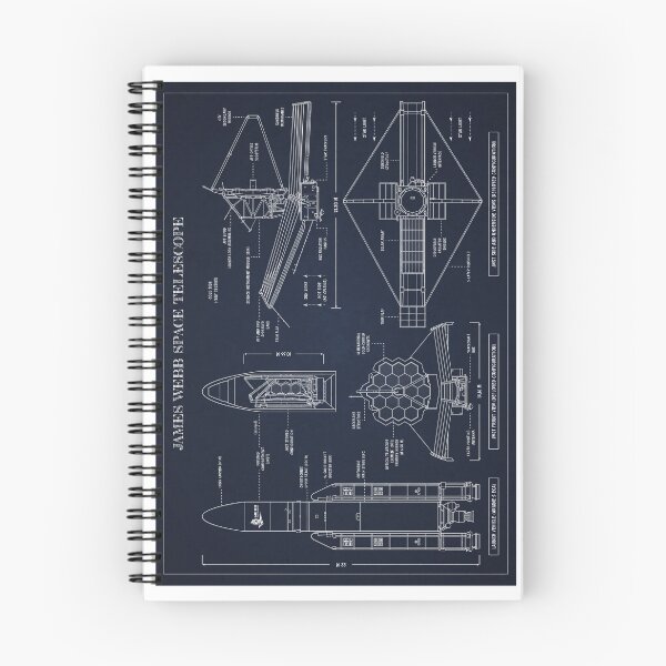 Aperçu de l'œuvre James Webb Space Telescope (Aged Blue Board) créée et vendue par BGALAXY.