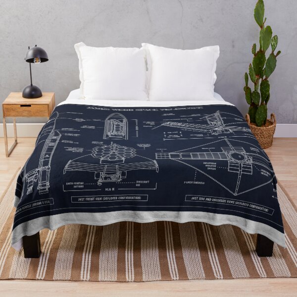 Item preview, James Webb Space Telescope (Aged Blue Board) designed and sold by BGALAXY.