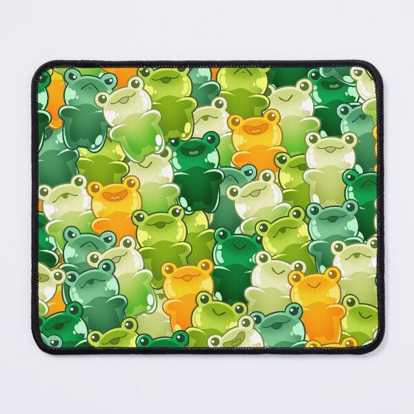 Item preview, Green Gummy Froggies Pattern designed and sold by CutiesRonnie.