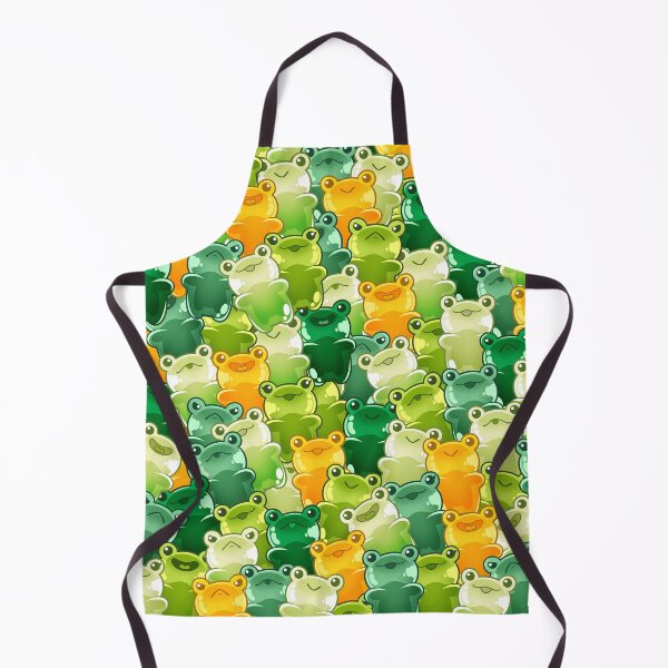 Item preview, Green Gummy Froggies Pattern designed and sold by CutiesRonnie.