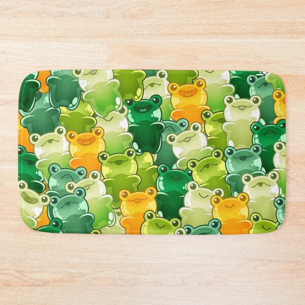 Item preview, Green Gummy Froggies Pattern designed and sold by CutiesRonnie.