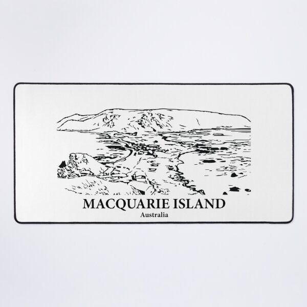 Item preview, Macquarie Island - Australia designed and sold by Lakeric.