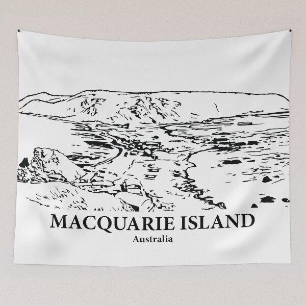 Item preview, Macquarie Island - Australia designed and sold by Lakeric Cityscapes.