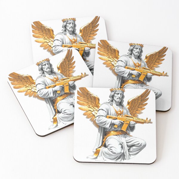 Item preview, Jesus fighter Modern art, Street, art design, Fun designed and sold by Dan9010.