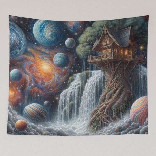 Item preview, Surreal Treehouse designed and sold by MJNurmi.