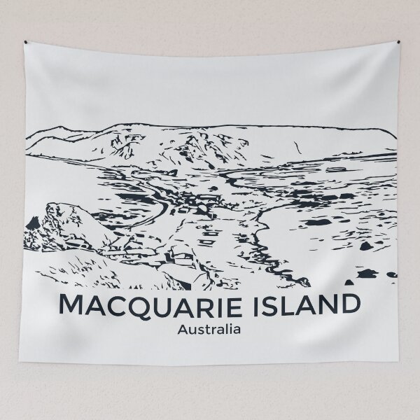Item preview, Macquarie Island - Australia designed and sold by Lakeric Cityscapes.