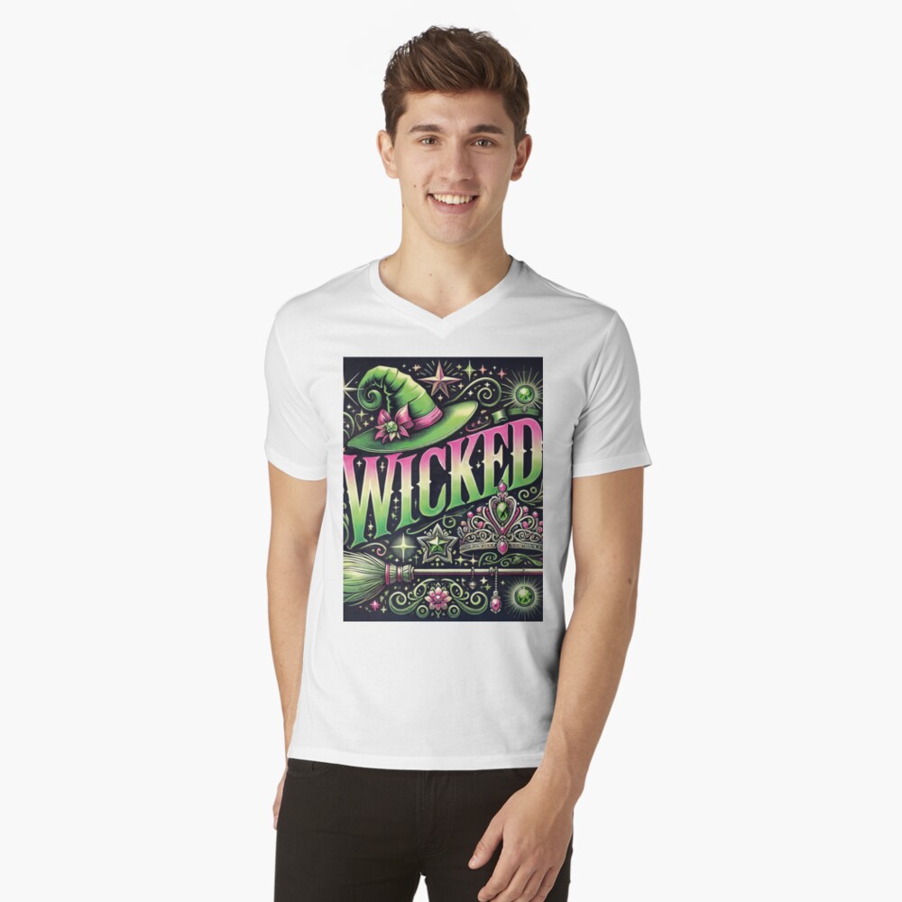 Item preview, V-Neck T-Shirt designed and sold by vizaldesign.