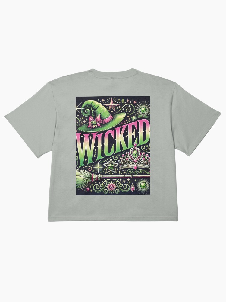 Thumbnail 2 of 4, Boxy T-Shirt, Wicked Witch Themed Artwork designed and sold by vizaldesign.