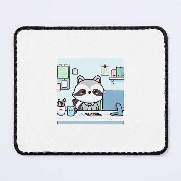 Item preview, Office raccoon designed and sold by FrankiesArt95.