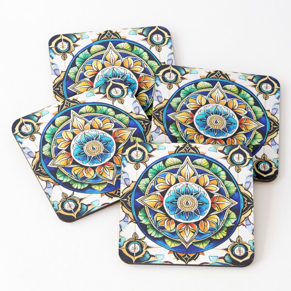 Item preview, 'Dudeist' Mandala White Lotus designed and sold by VC-Publications.