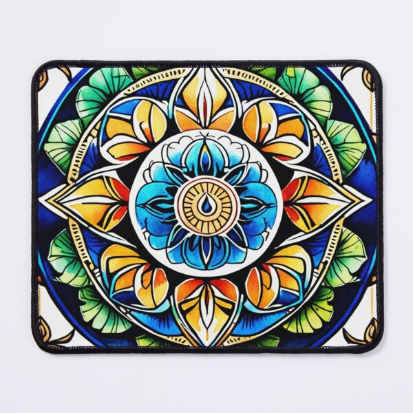 Item preview, 'Dudeist' Mandala White Lotus designed and sold by VC-Publications.