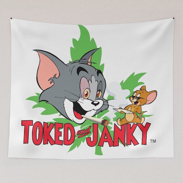 Item preview, Toked and Janky - Ironic Graphic designed and sold by blackink-design.