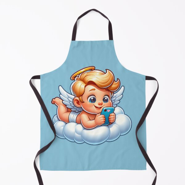 Item preview, Cute cupid with phone. designed and sold by KojourinArt.