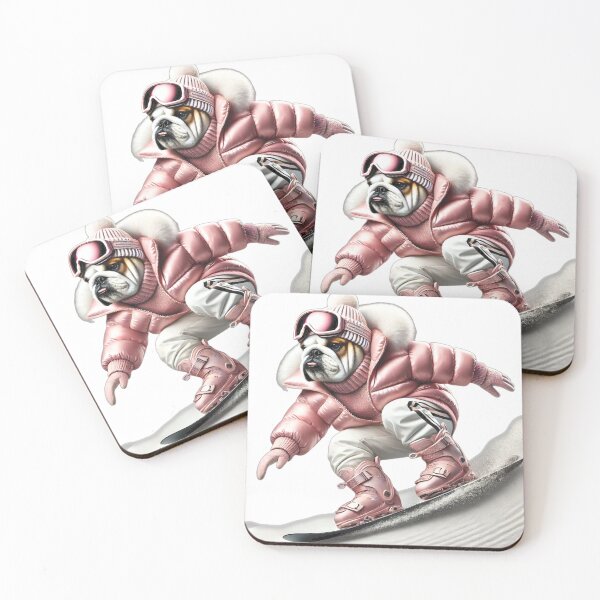 Artikelvorschau, Dog Bulldogs Snowboard, Design, Spaß entworfen und verkauft von Dan9010.