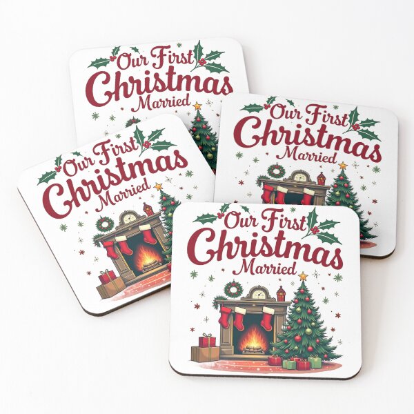 Item preview, Our First Christmas Married  designed and sold by MazenCorner.