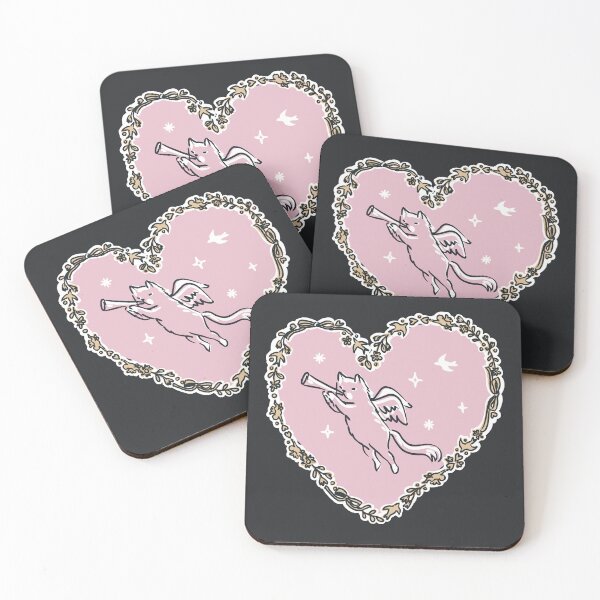 Item preview, Cupid Cat, Valentines day 2025 Sticker, Pink Heart Phone Case. designed and sold by SaitonG.