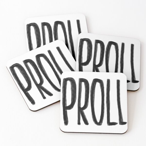 Item preview, Proll, palabra alemana para chav. designed and sold by badlydrawnbabe.
